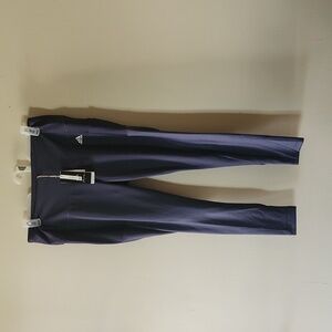 Adidas Zoe Saldana Navy blue athletic leggings size 2X